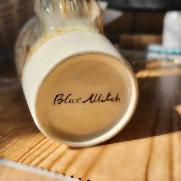 Blue Witch 3D Hand-Painted Pekingese Dog Mug Collectible - Picture 5 of 7